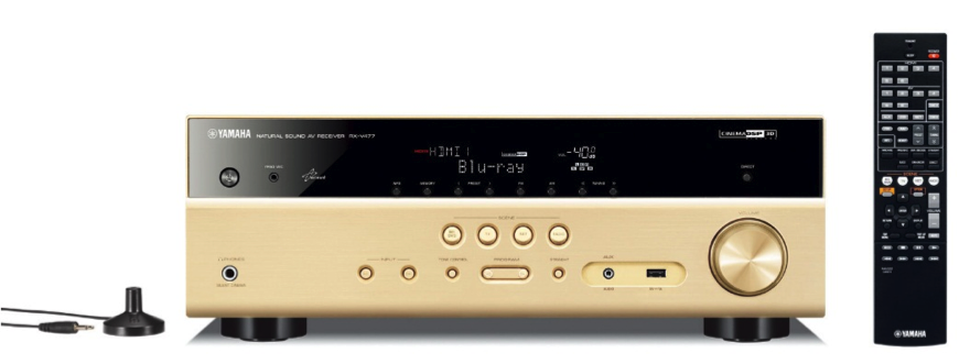 新款上市：RX-V477/HTR-4067，优德885.1声道数码家庭影院收音扩音机 
