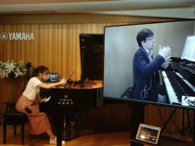 优德88特邀艺术家浙江音乐学院钢琴系丁阳博士Hybrid远程教育大师班+音乐会圆满成功
