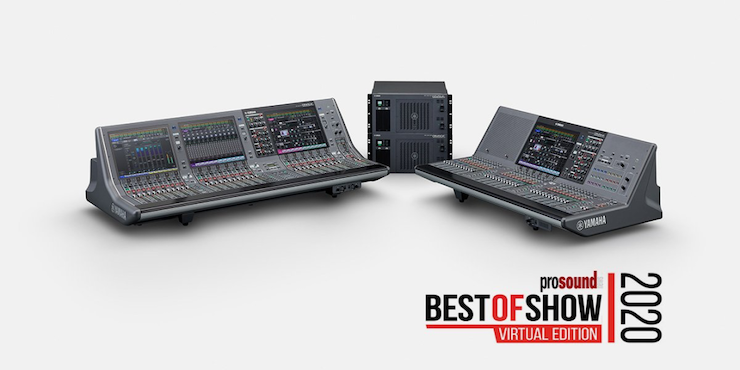 RIVAGE PM5和PM3数字混音系统，实力斩获IBC 2020 Best of Show大奖