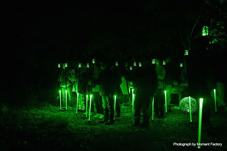 案例｜优德88为壮观的Kamuy Lumina魔法夜行旅游项目提供配乐设备